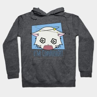 The Confused Cat - i'm ConFuseD!? Hoodie